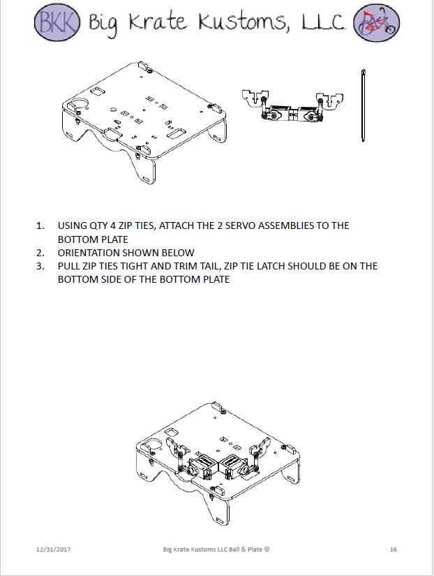 INSTRUCTIONS PAGE 16