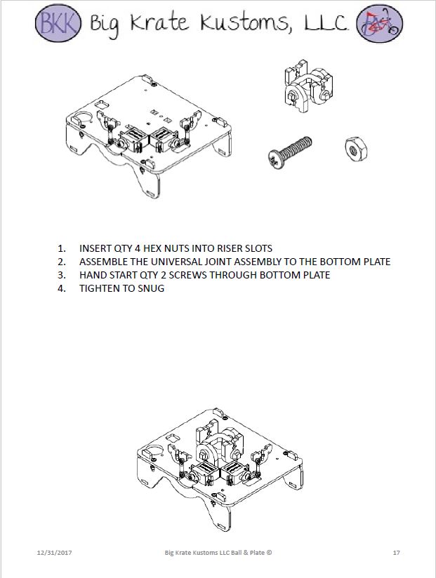 INSTRUCTIONS PAGE 17