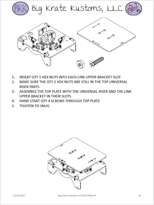 INSTRUCTIONS PAGE 18