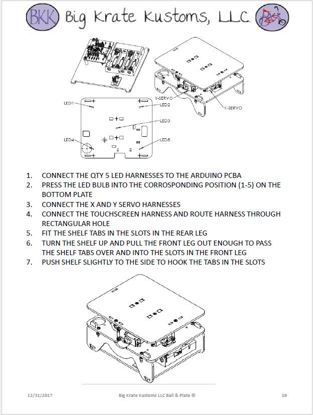 INSTRUCTIONS PAGE 19