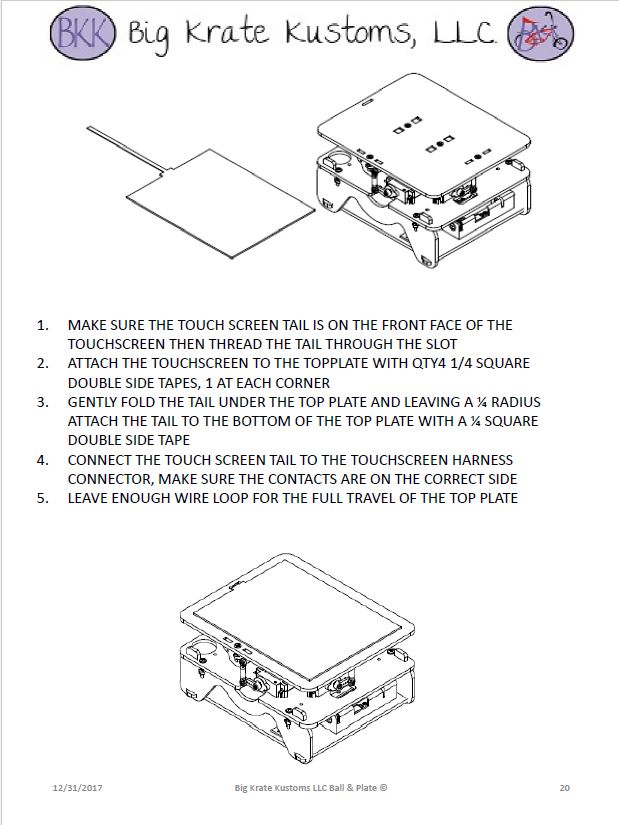 INSTRUCTIONS PAGE 20